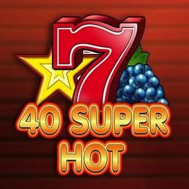 Slots logo of 40 Super Hot from Amusnet Interactive at Spinorhino Casino