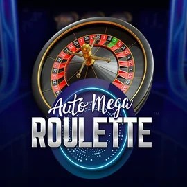 Auto Mega Roulette logo by Pragmatic Play at Spinorhino Casino