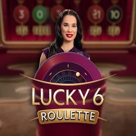 Lucky 6 Roulette logo – Live Casino by Pragmatic Play at Spinorhino Casino