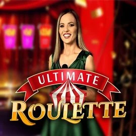 Ultimate Roulette logo by Ezugi at Spinorhino Casino